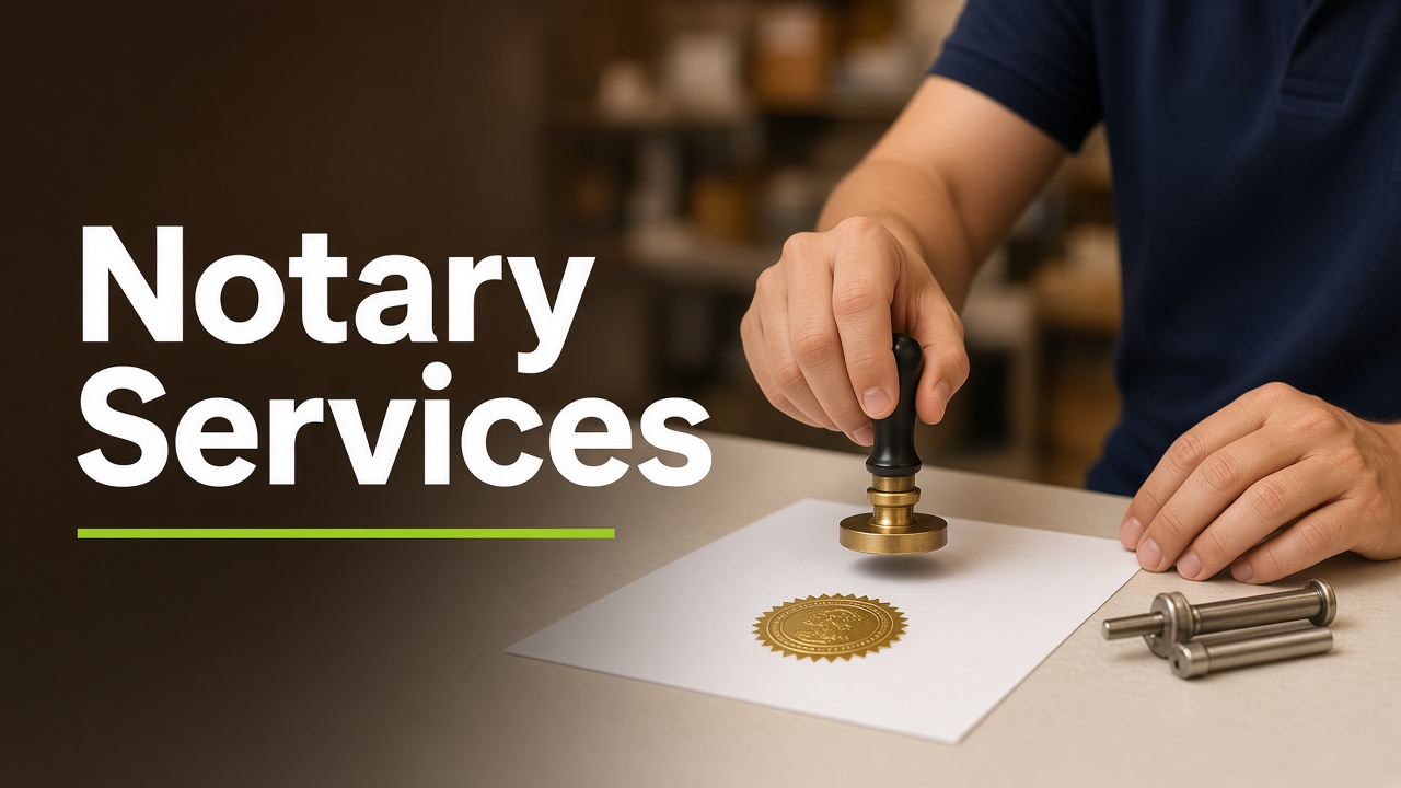 Notary Services at EZSHIP FLORIDA in Fort Pierce, FL